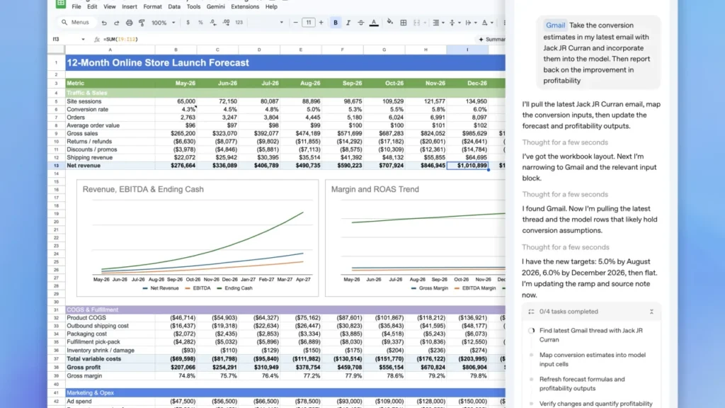 Google Sheets, ChatGPT, yapay zeka, elektronik tablo, veri analizi
