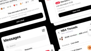 Threads, Meta, Live Chats, NBA Playoffları, sosyal medya