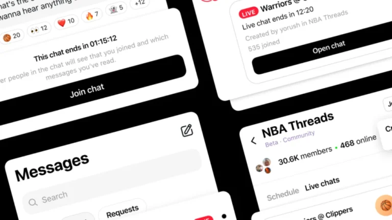 Threads’de Canlı Sohbet Dönemi Başladı