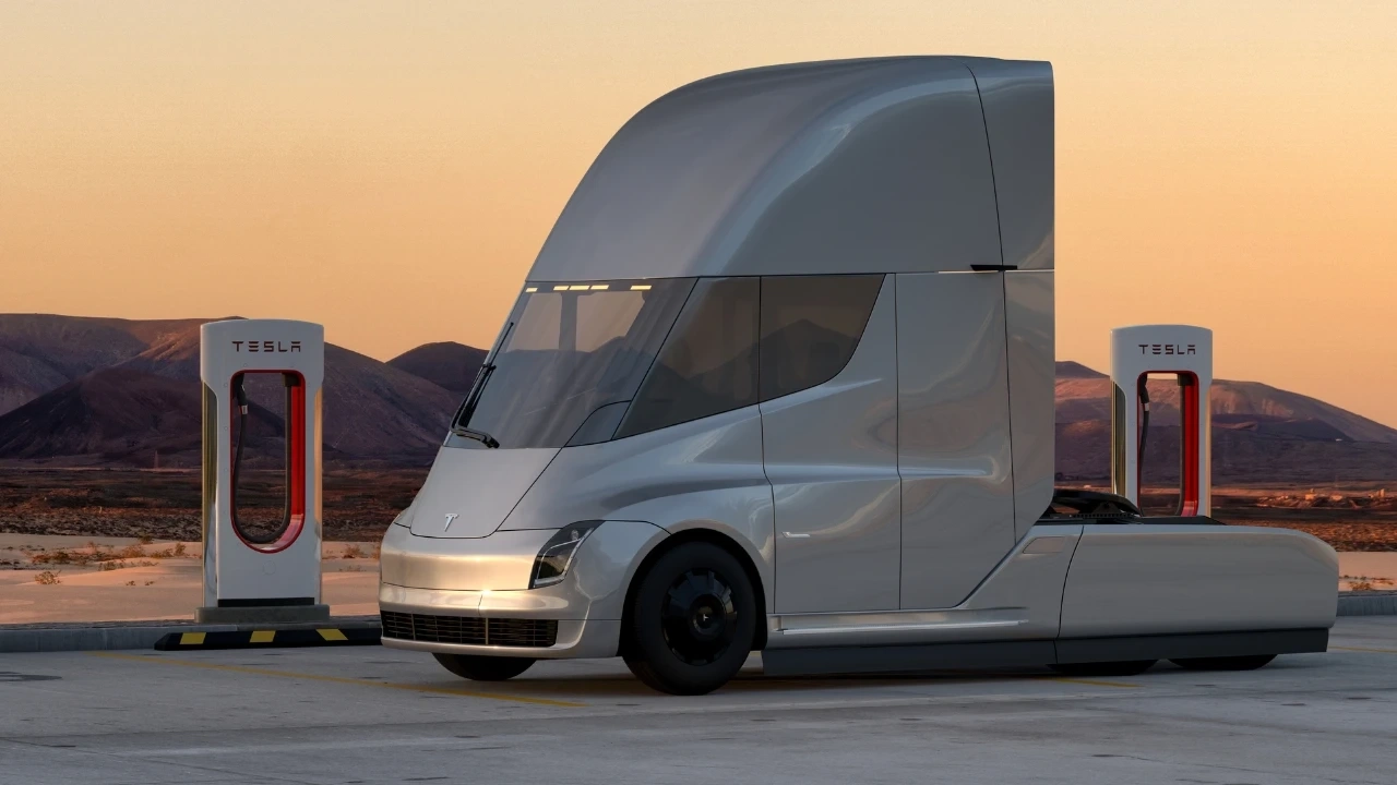 Tesla Semi elektrikli kamyon Tesla Semi, kaza, Nevada, elektrikli tır, güvenlik