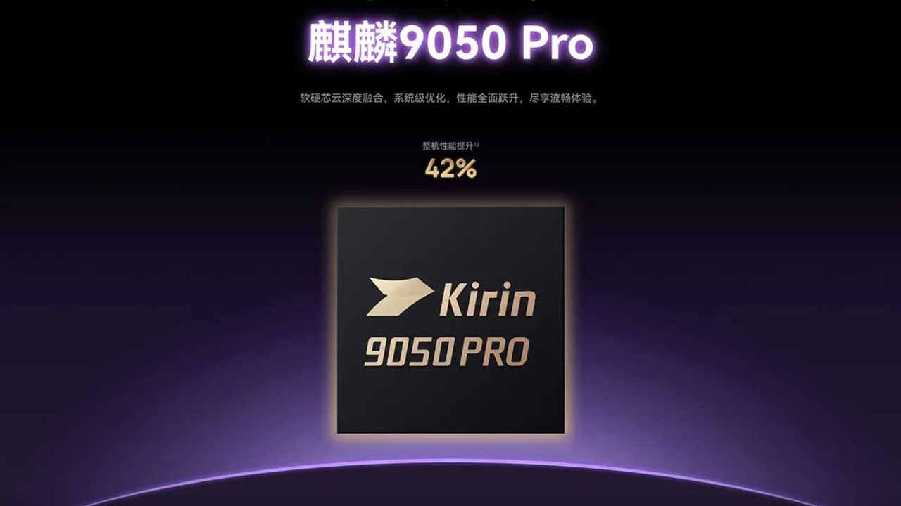 Huawei Yeni Kirin 9050 PRO İşlemcisinin ABD Teknolojisinden Arındırıldığını İddia Ediyor