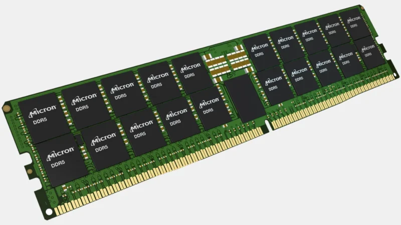 Micron’dan 512GB DDR5-9200 Bellek Modülleri: Sunucularda 12TB Kapasite Dönemi