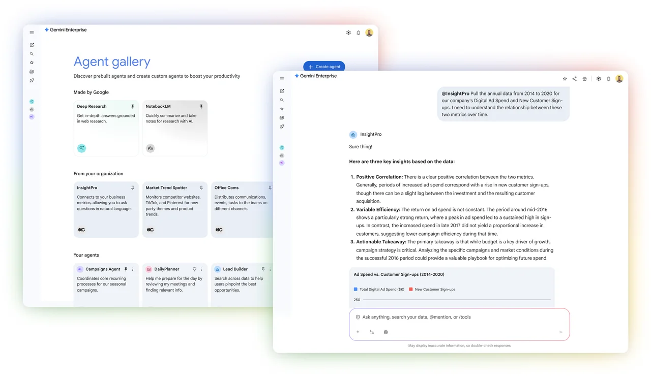 Gemini Enterprise: Why Your AI Agents Need Enterprise-Grade ... Gemini Ajanları, Google Cloud, yapay zeka, otonom çalışan, Gemini