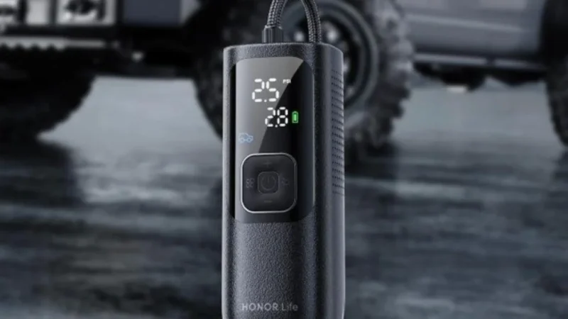 Honor Taşınabilir Lastik Kompresörü Life Air Pump Lite’ı Duyurdu